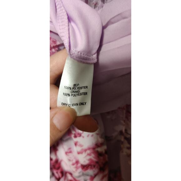 Lulus Garden Meandering Lavender Floral Print Maxi Dress Sz M Bohemian Cottage - Picture 8 of 8